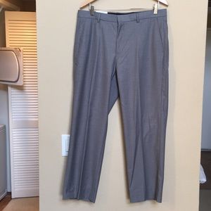NWT Calvin Klein Men’s Silver Dress Slacks 34x34
